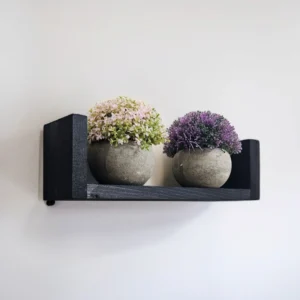 u shape floating shelf